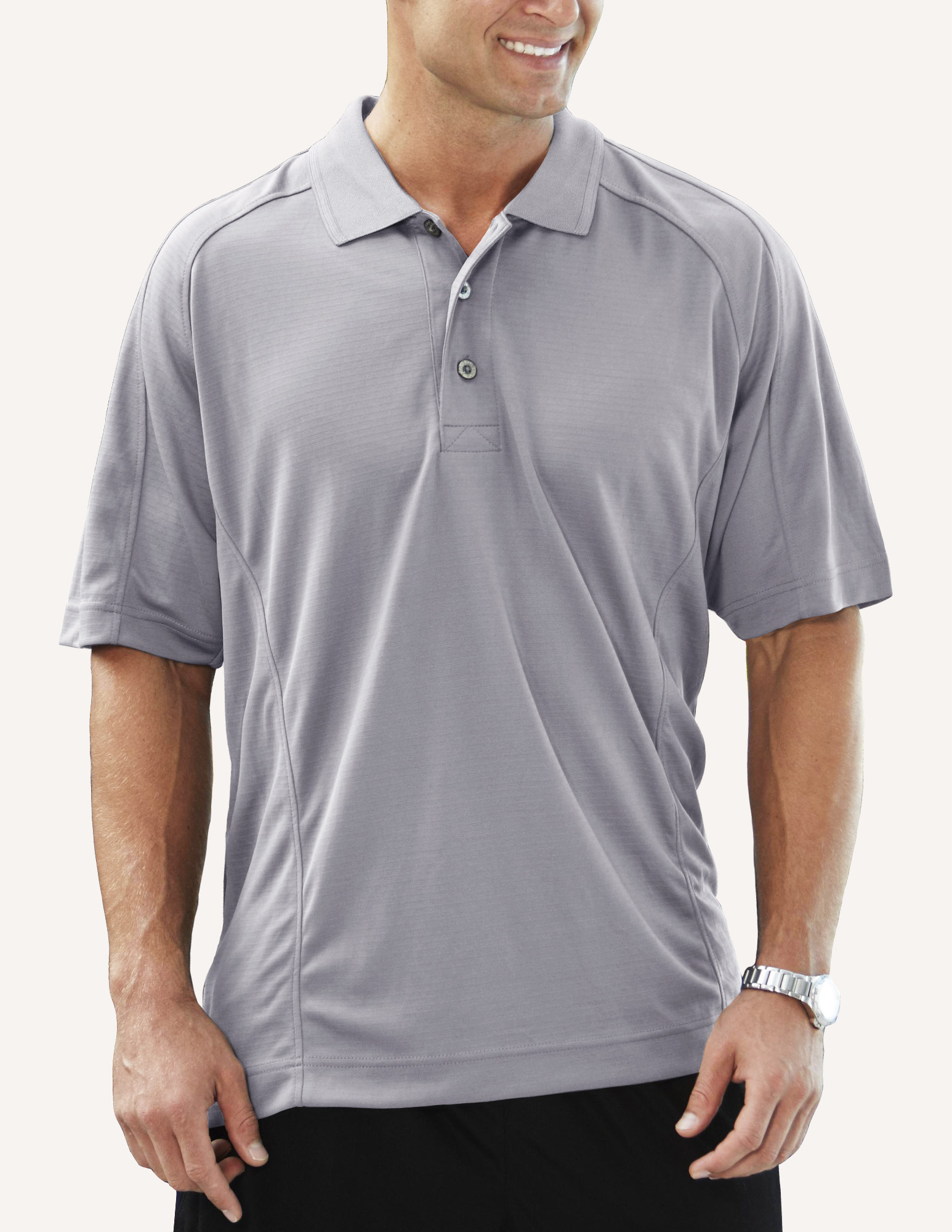Men's Empire Ottoman Solid Polo Shirt 9
