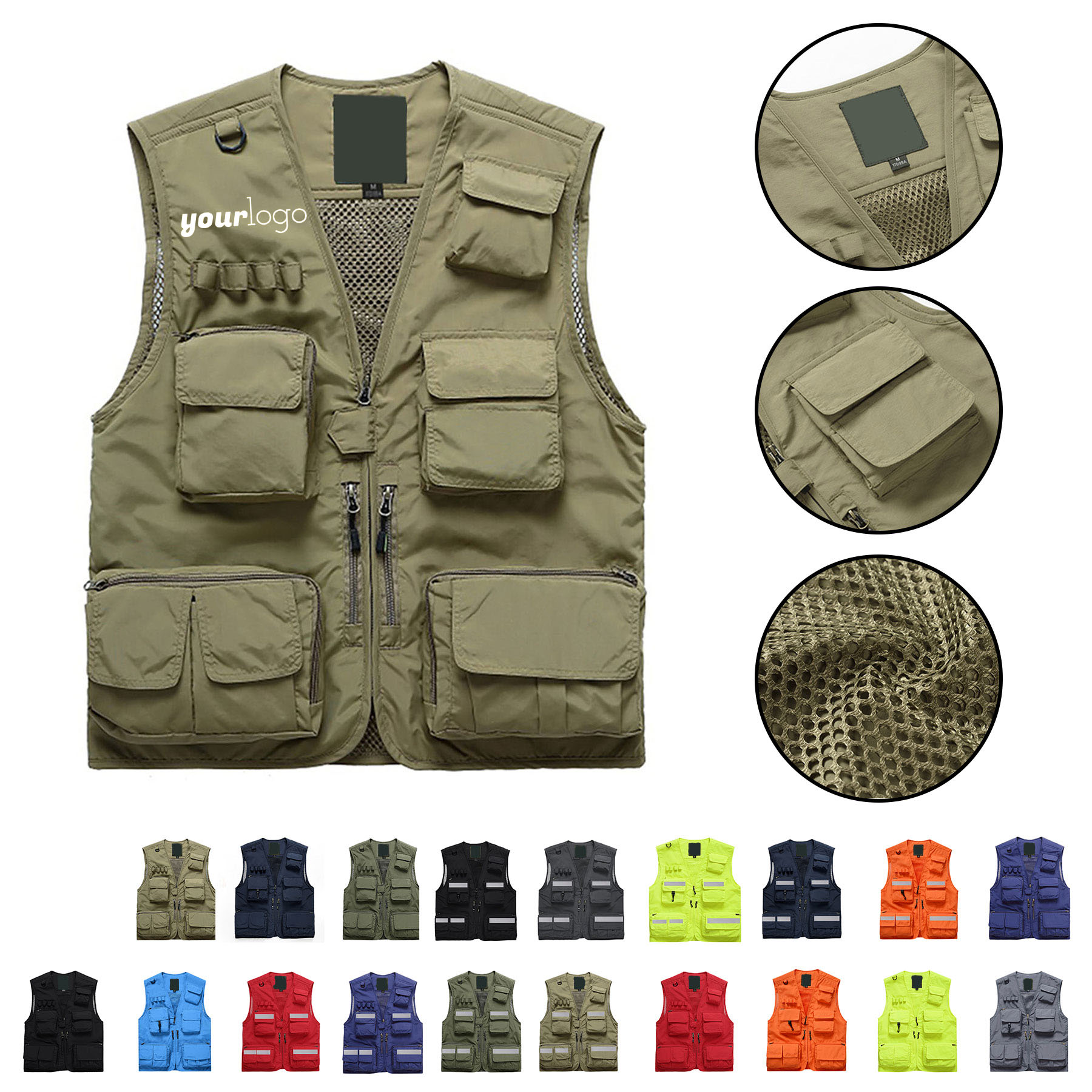 Outdoor Utility Fishing Vest 2
