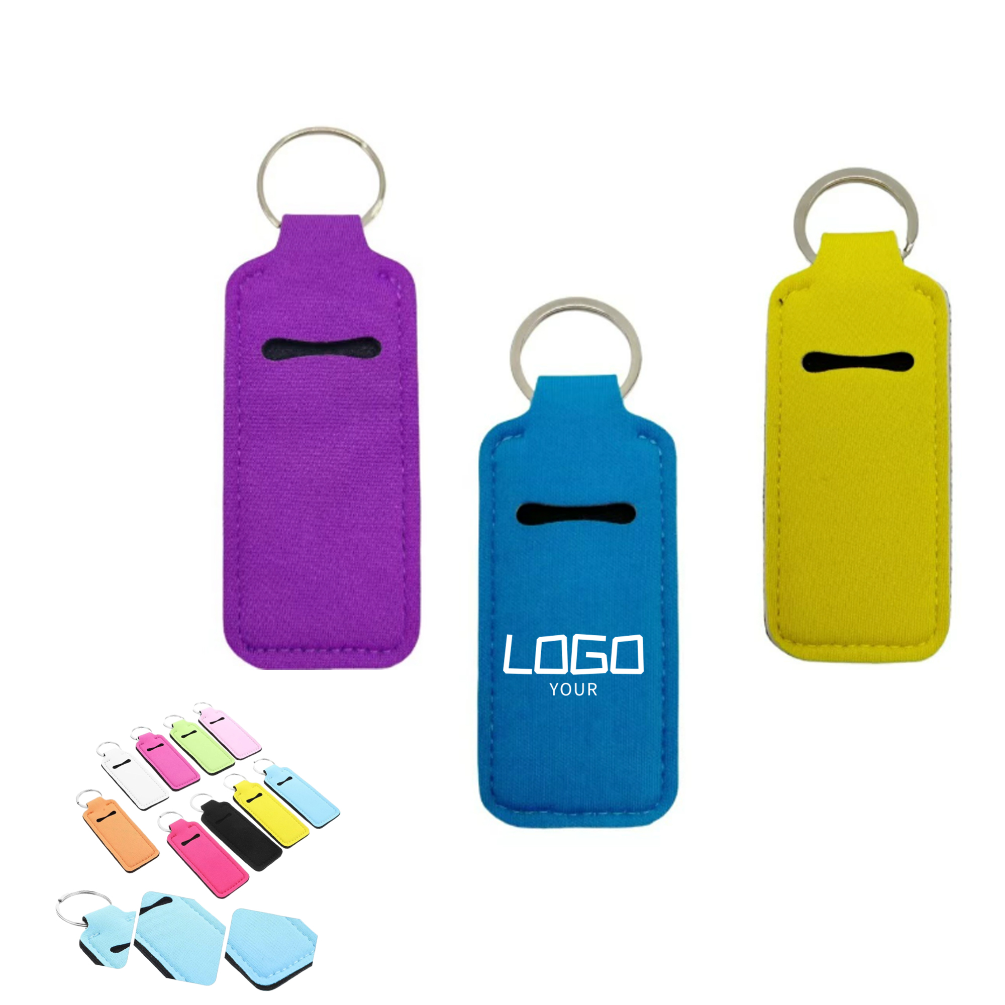 Portable Outdoor Lipstick Caser With Keychain 2