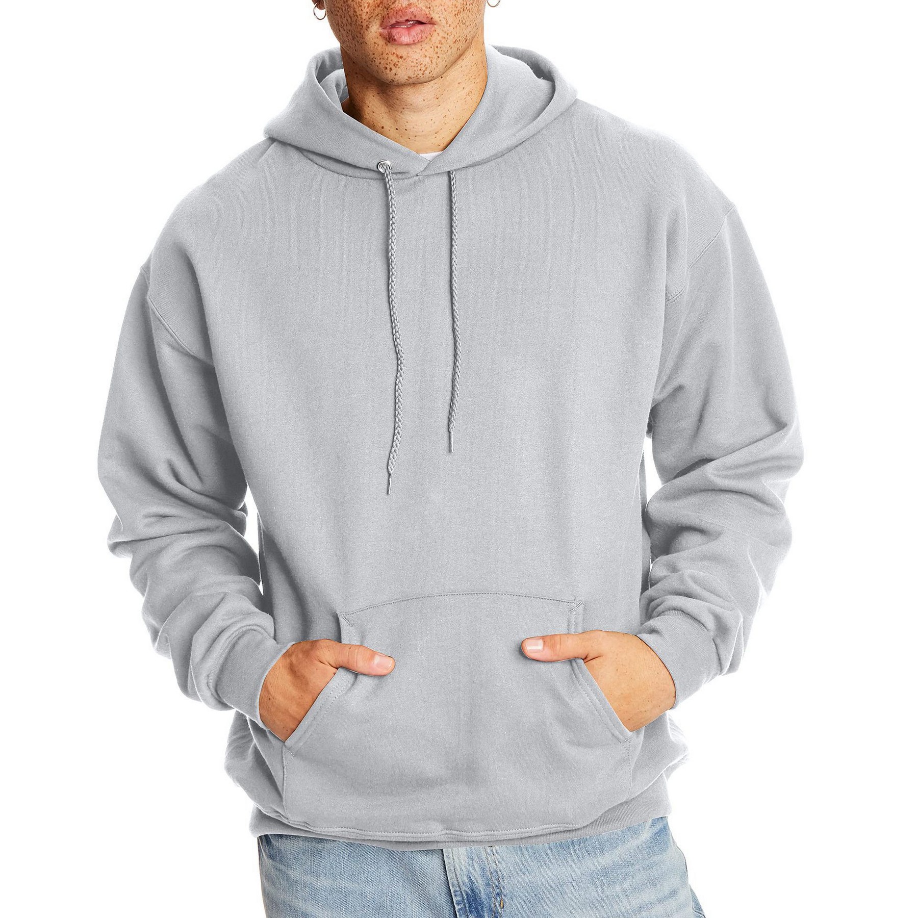 Men's Midweight Pullover Hooded Fleece Sweatshirt, custom hoodie or sweatshirt with logo imprint 9