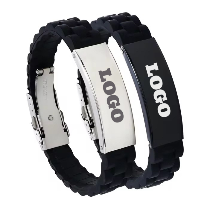 MOQ 10 pcs Stainless Steel Pormotional Bracelet 3