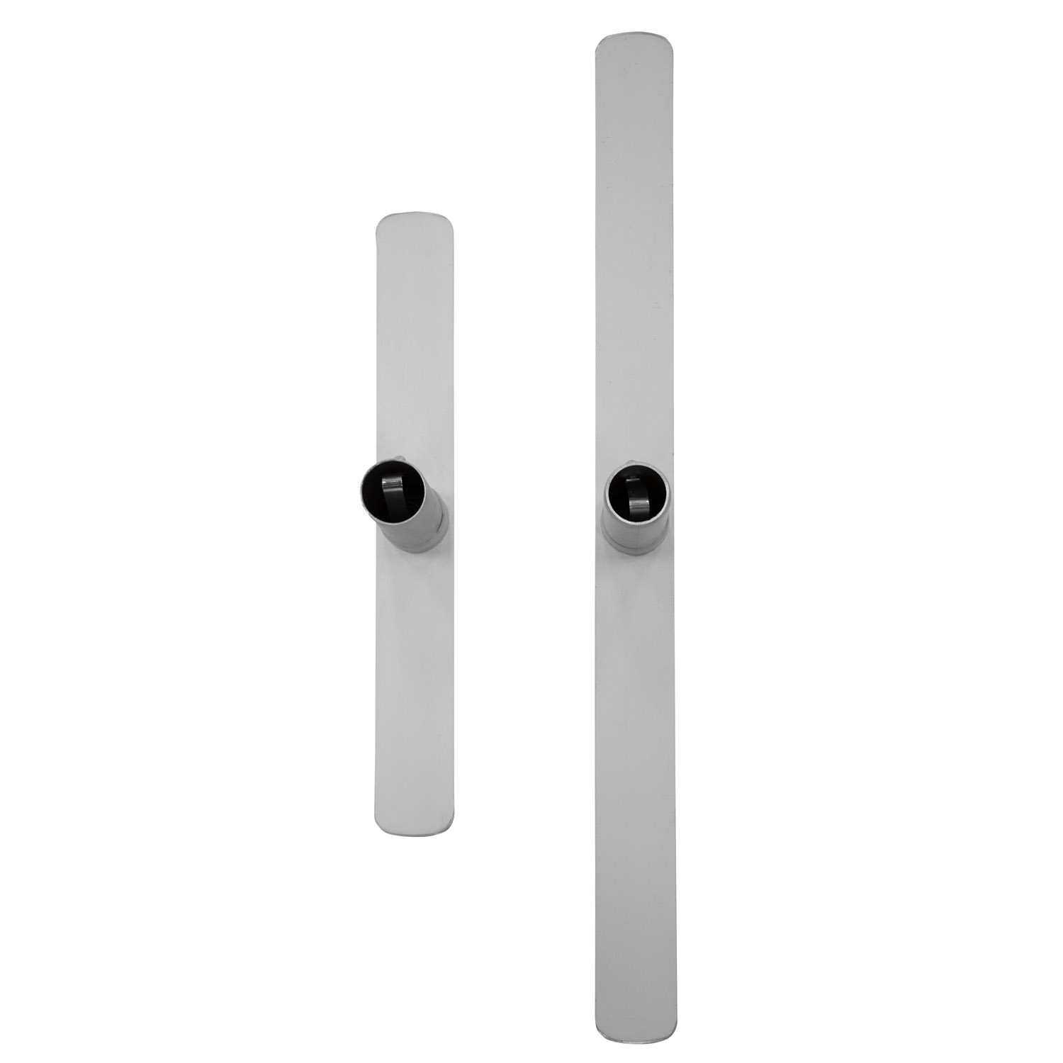 2'W x 4'H  EuroFit™ Tabletop Straight Wall Hardware 3