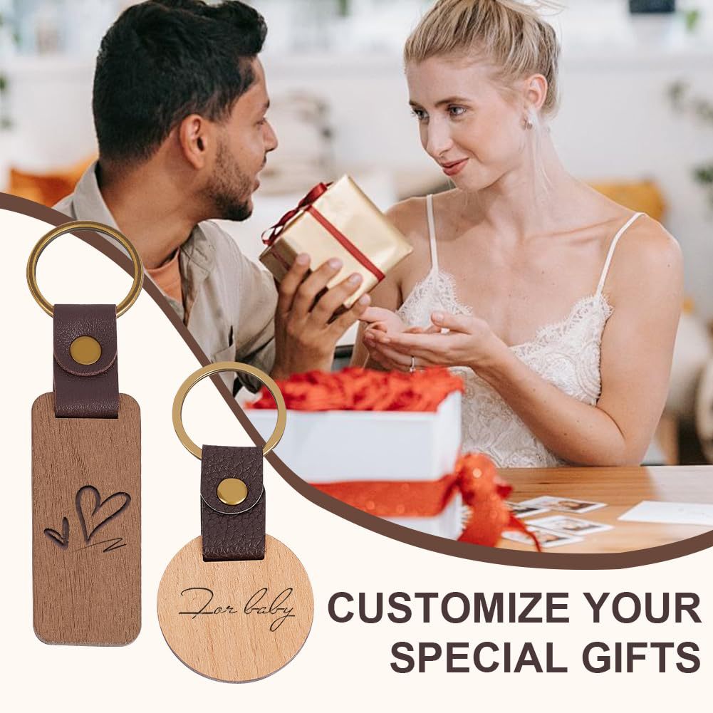 Wooden Key Chain 3