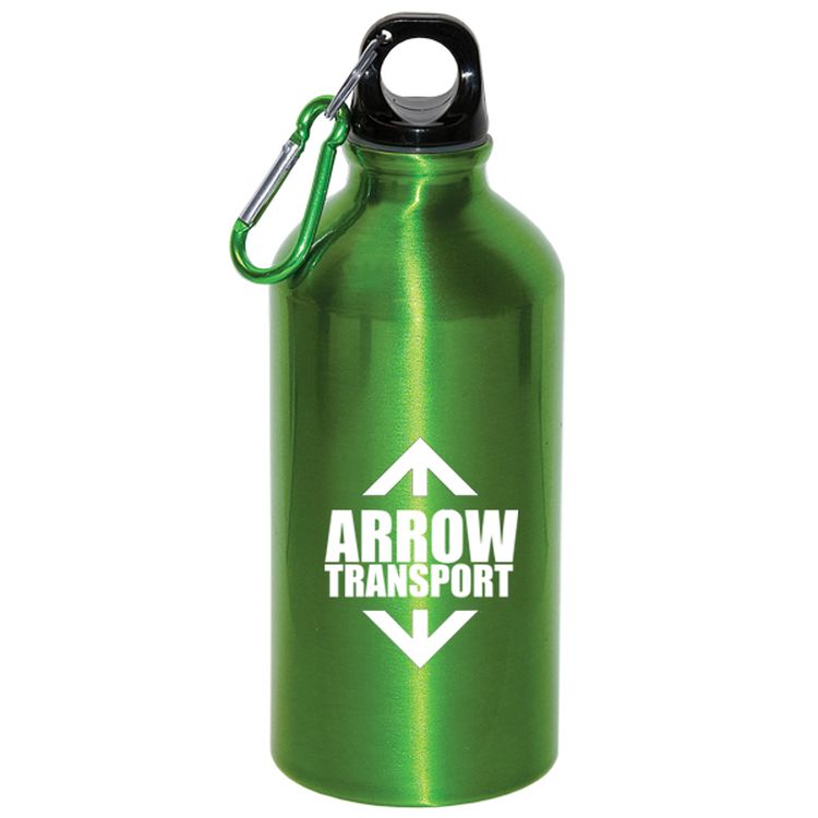 500 Ml (17 Fl. Oz.) Aluminum Water Bottle With Carabiner 7