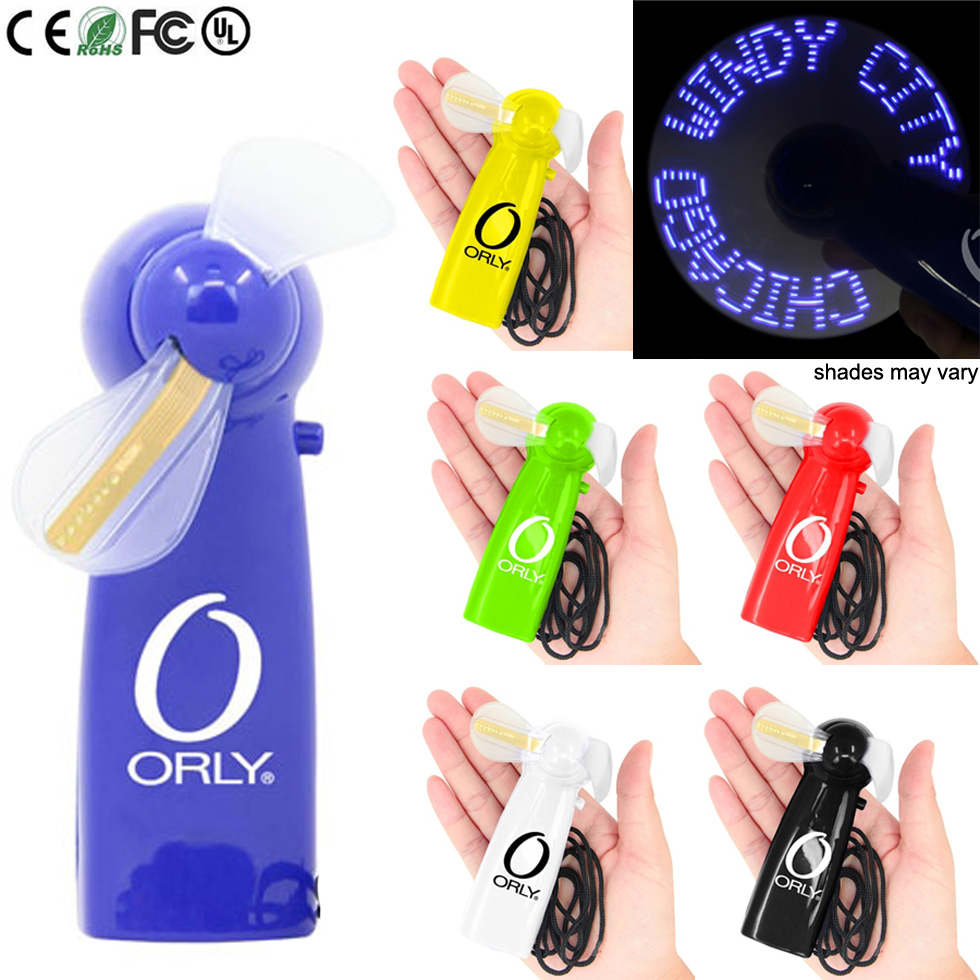 Hypnosis LED Pre Programmed Message Fan 2