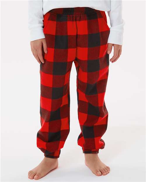 Youth Flannel Joggers - 4810 17