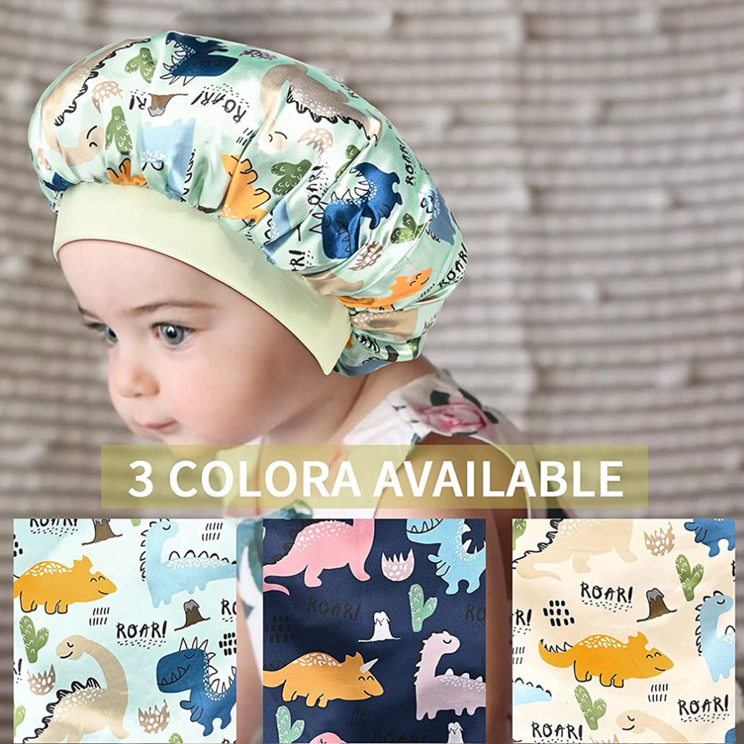 Breathable Baby Bonnets Night Sleep Cap 8