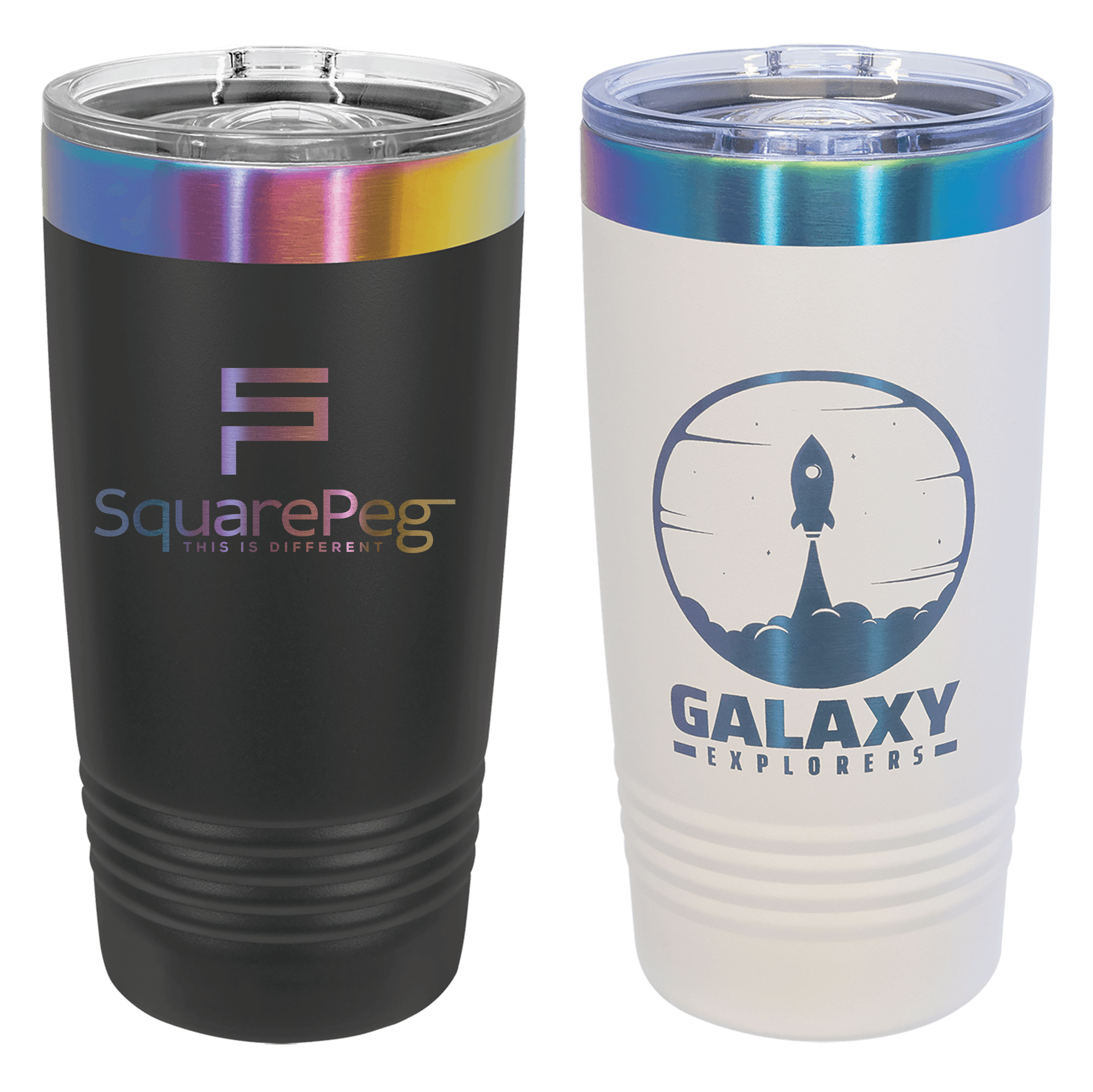 Polar Camel 20oz ION-Plated Prism Tumbler with Sliding Lid 3