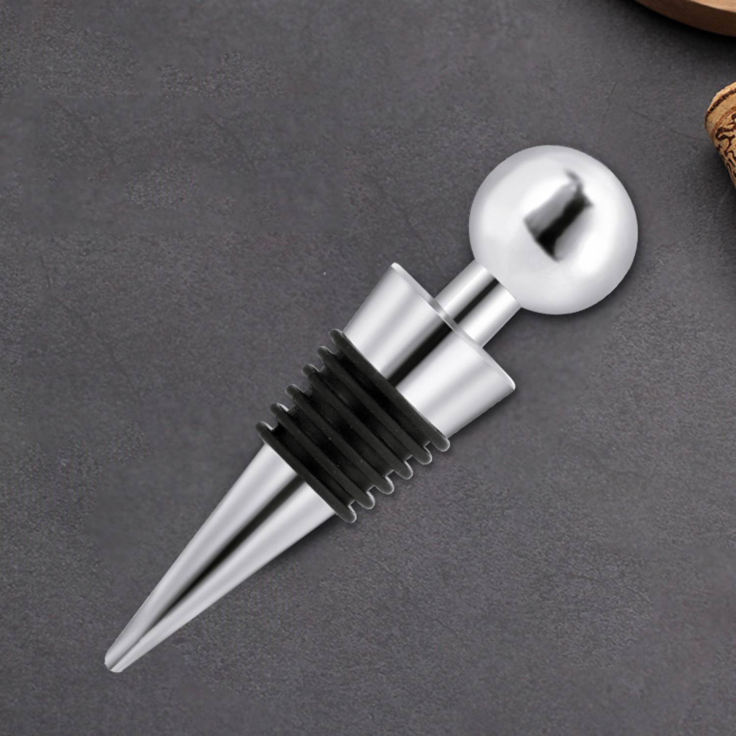 Zinc Alloy Wine Bottle Stopper 2
