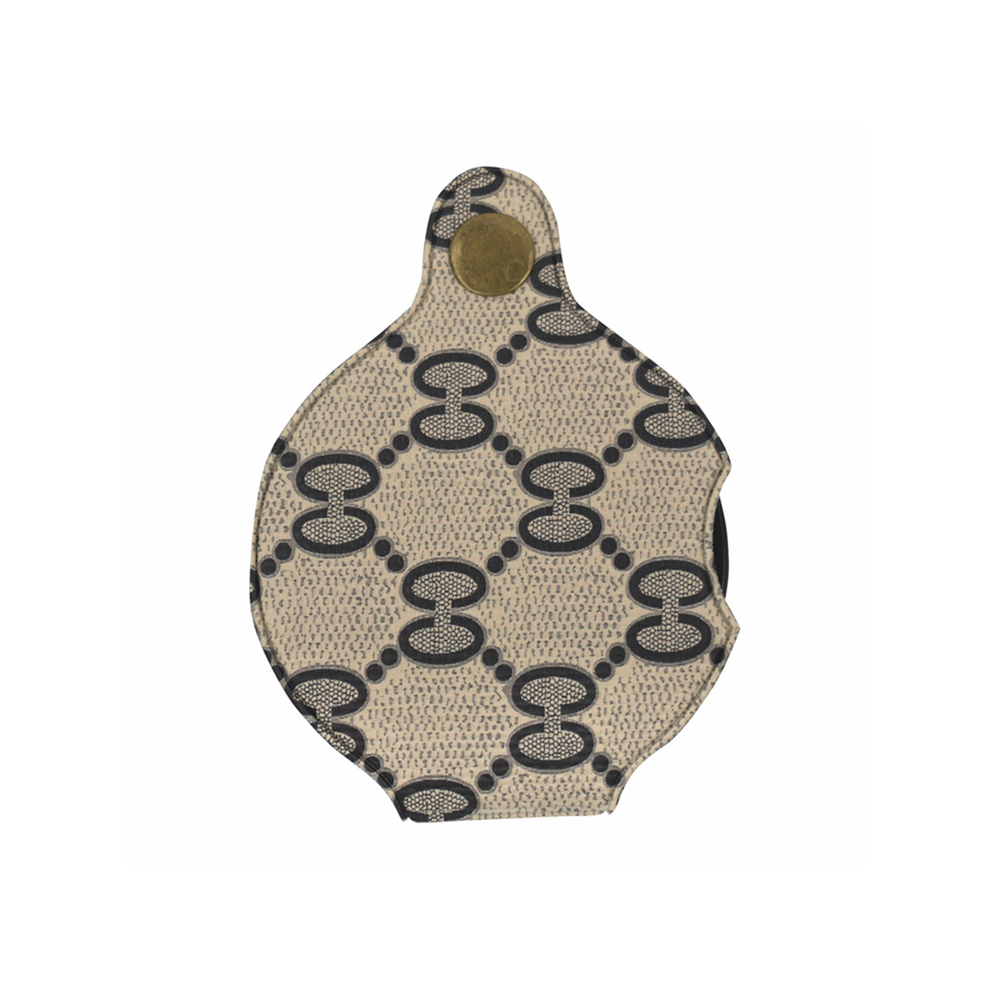 Compact Magnifier With Leather Cover 10 Times 3.6" x 2.7" x 0.5" 2