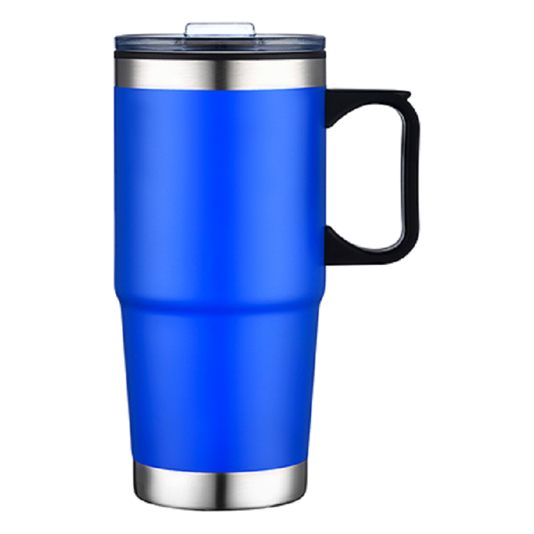 EcoSip 24oz Stainless Steel Travel Mug with Steel Bottom 8