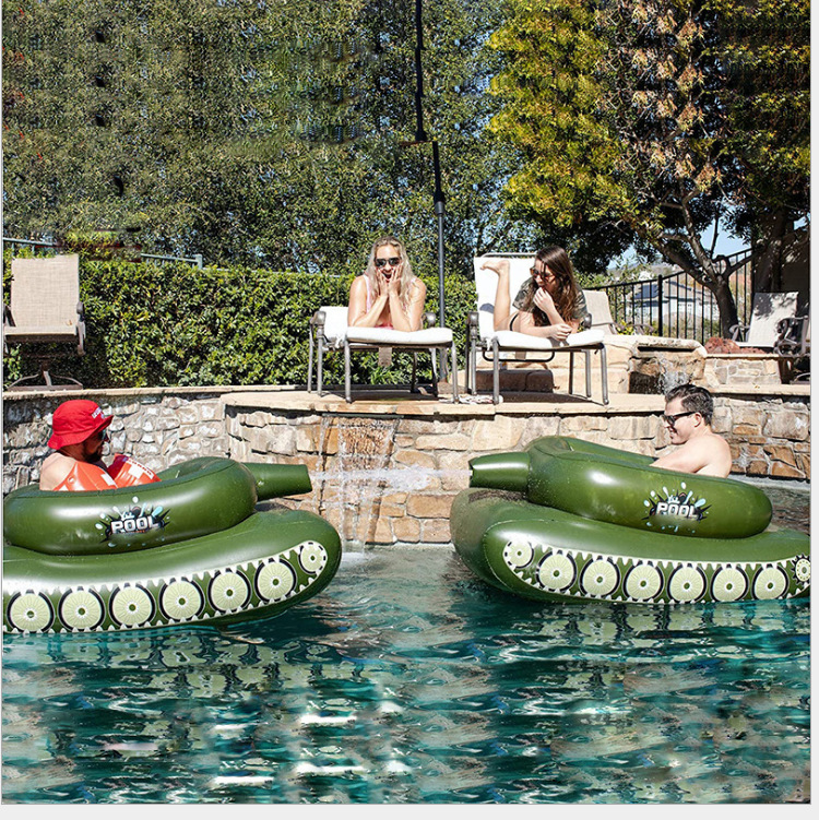 Tank Inflatable Pool Float 3