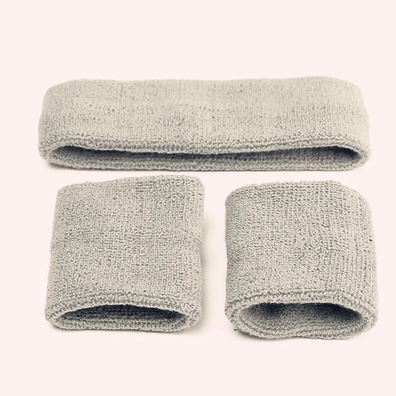 Sports Headband And Wristband Set 4