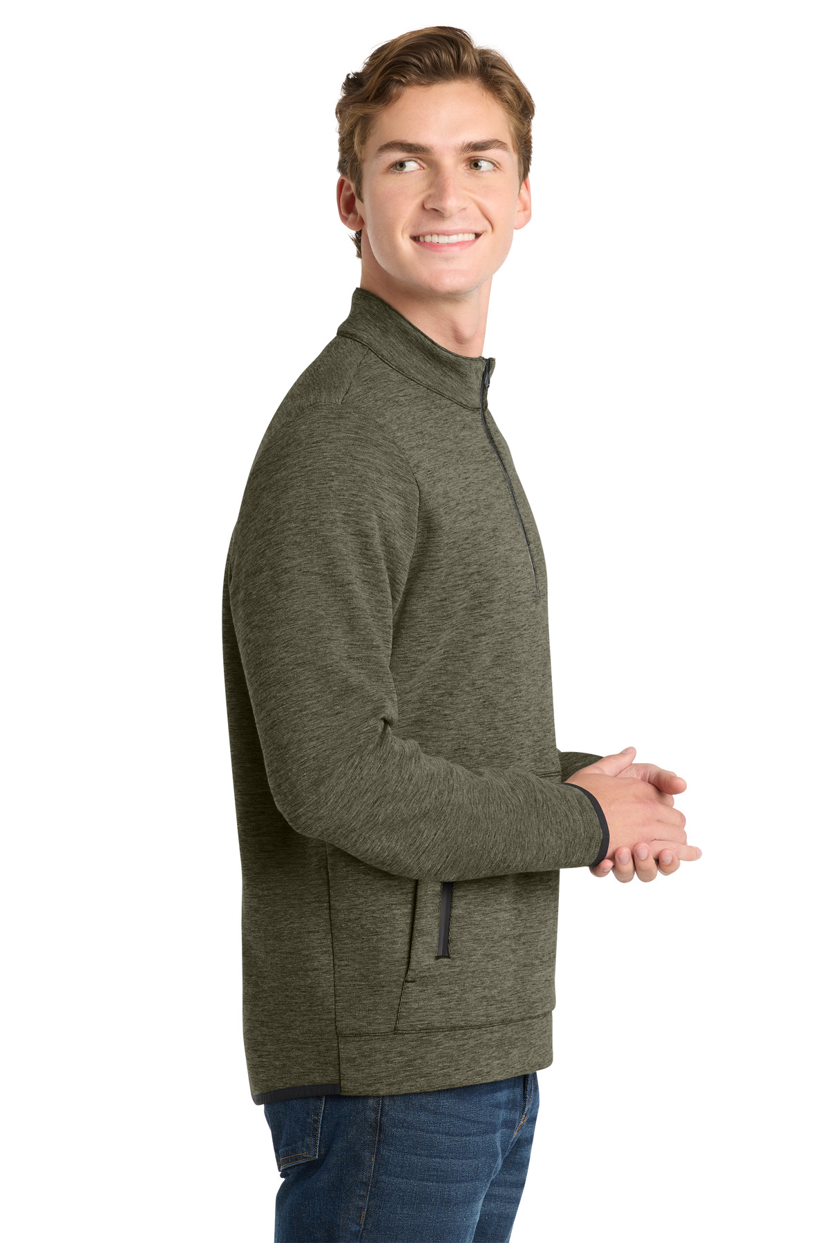 Sport-Tek Triumph 1/4-Zip Pullover ST281, custom hoodie or sweatshirt with logo imprint 51