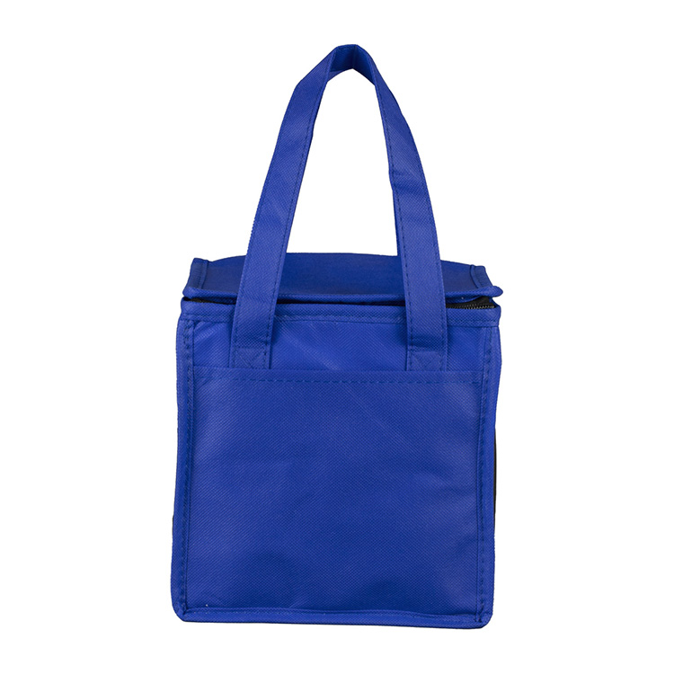 8"W x 8-1/2"H x 6"Gusset - "SUPER FROSTY" Insulated Food Delivery Bag – Lunch Size Tote 4