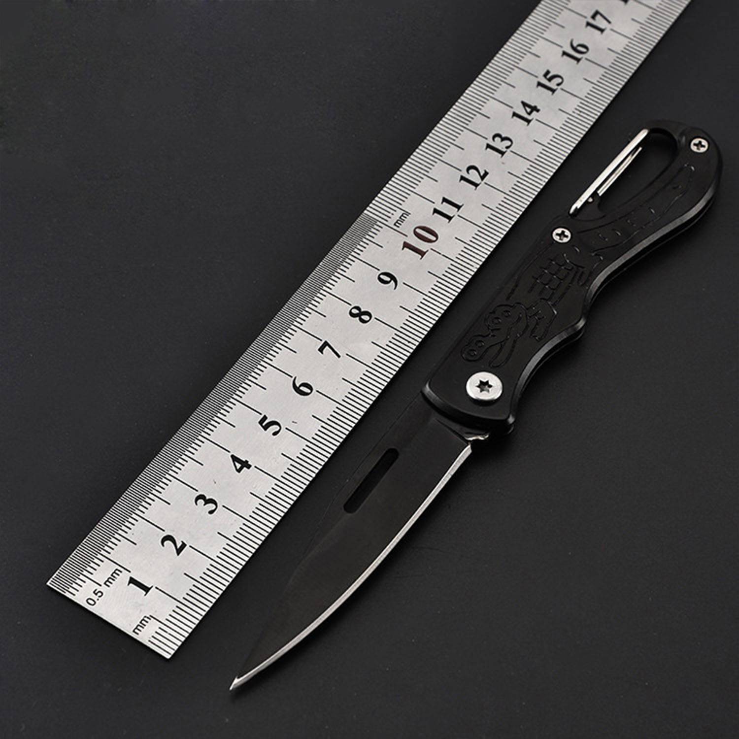 Mini outdoor portable folding knife 5