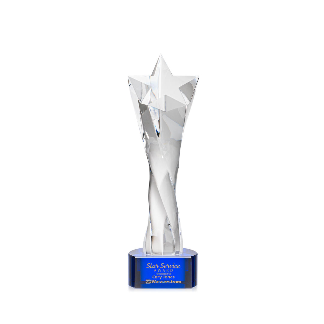 Arlington Star Award on Paragon Base - Blue 8
