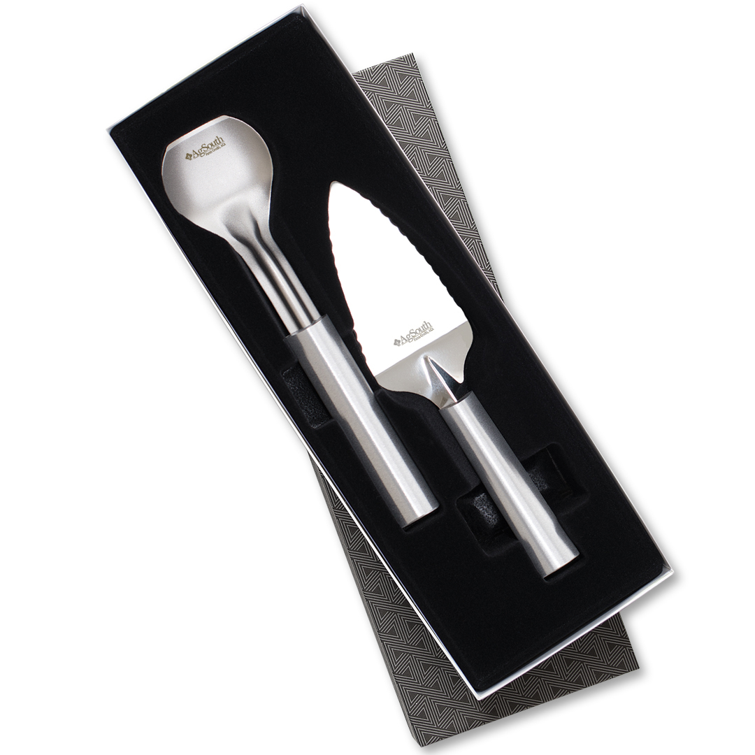 Pie A'La Mode Gift Set w/Silver Handle 2