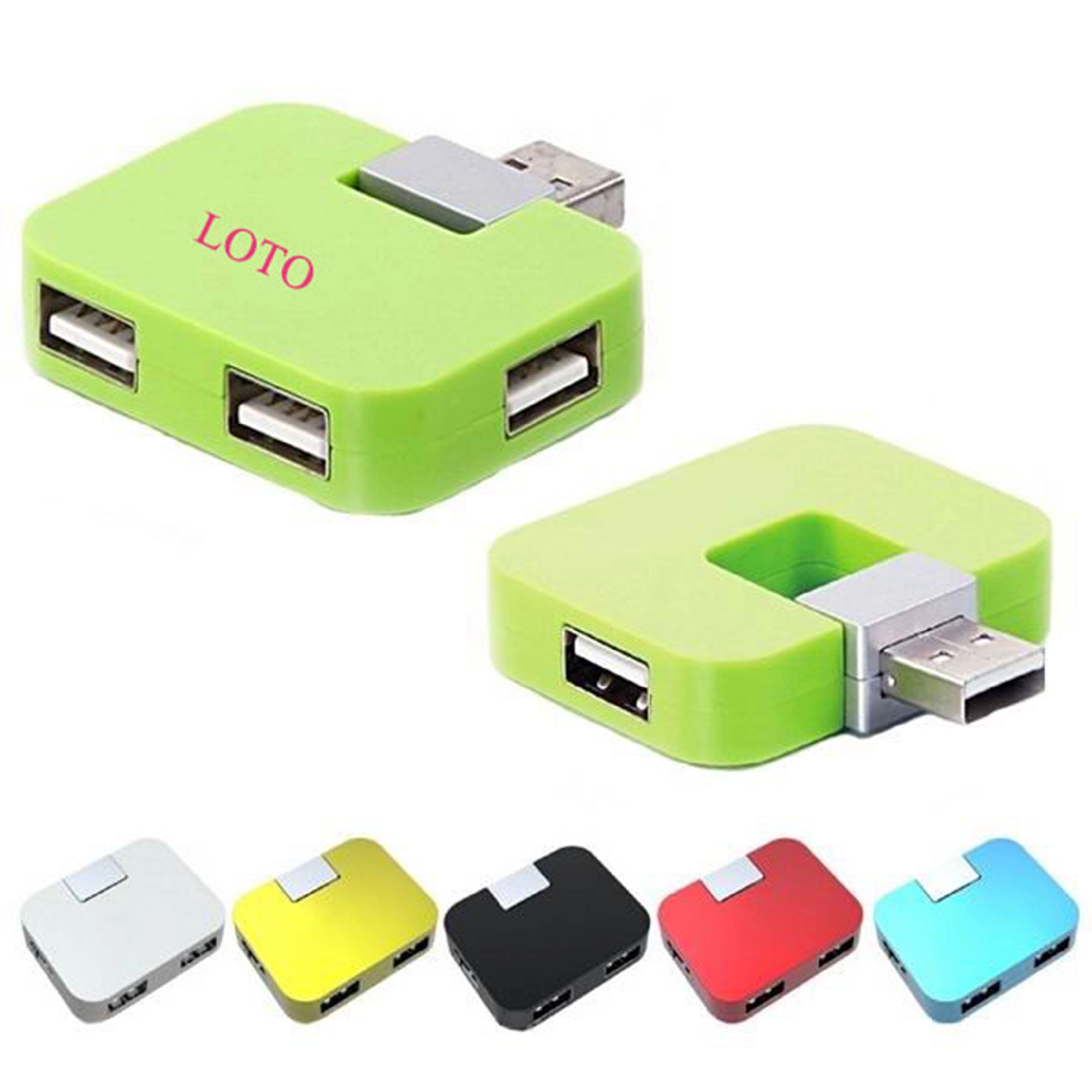 Rush service 4 Ports Cube USB Hub 7