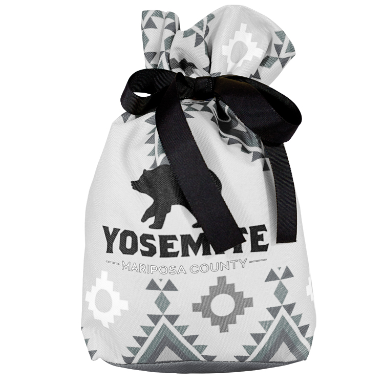 Small Top Tie Cinch Gift Bag Full Color Sewn in the USA 2