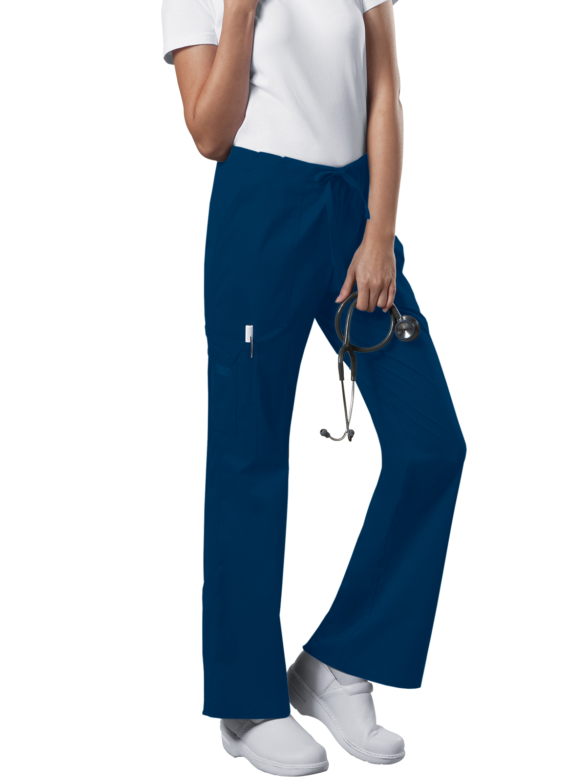 Cherokee - Workwear Core Stretch - Mid Rise Drawstring Cargo Pant 25