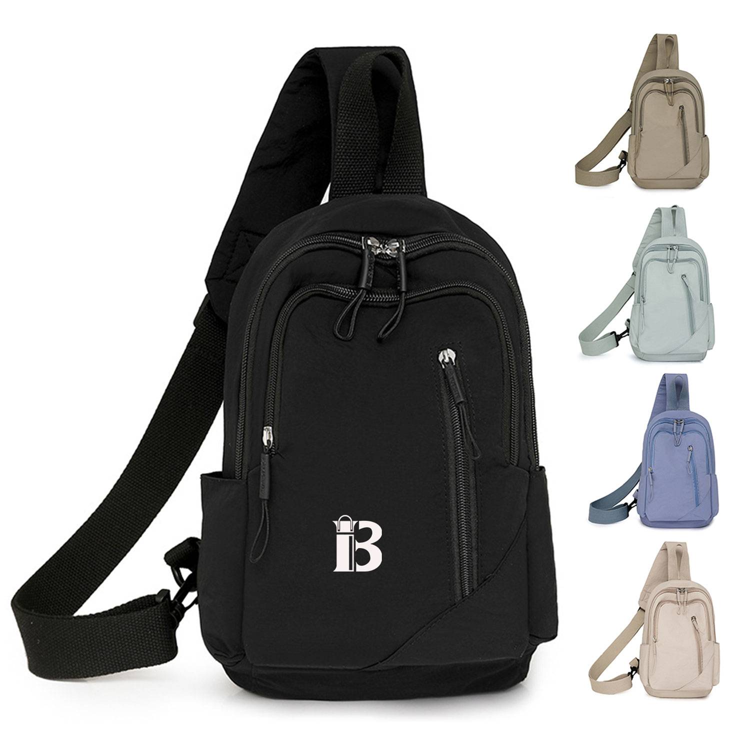 Simple leisure chest bag 2