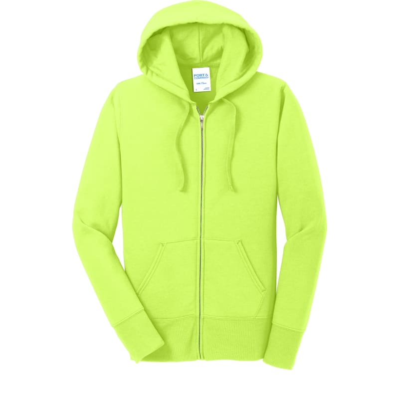 Port & Company Women's Core Fleece Full-Zip Hooded Sweatshirt., custom hoodie or sweatshirt with logo imprint 21