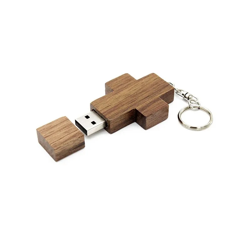 Wooden Cross USB Memory Stick 7