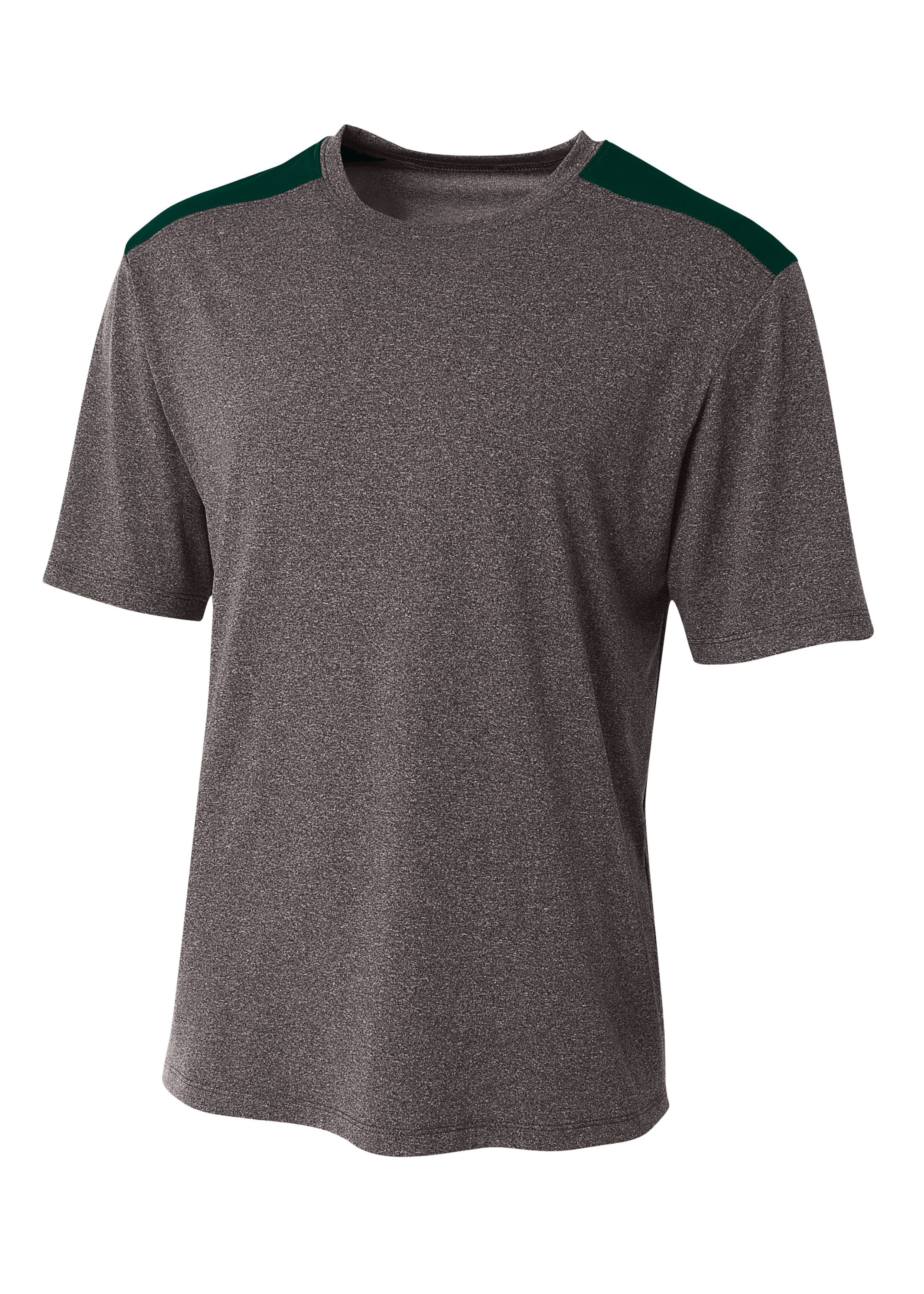 A4 Tourney Heather Short Sleeve Color Block 7
