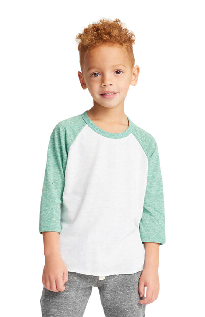 Toddler Triblend Raglan Baseball Shirt 2