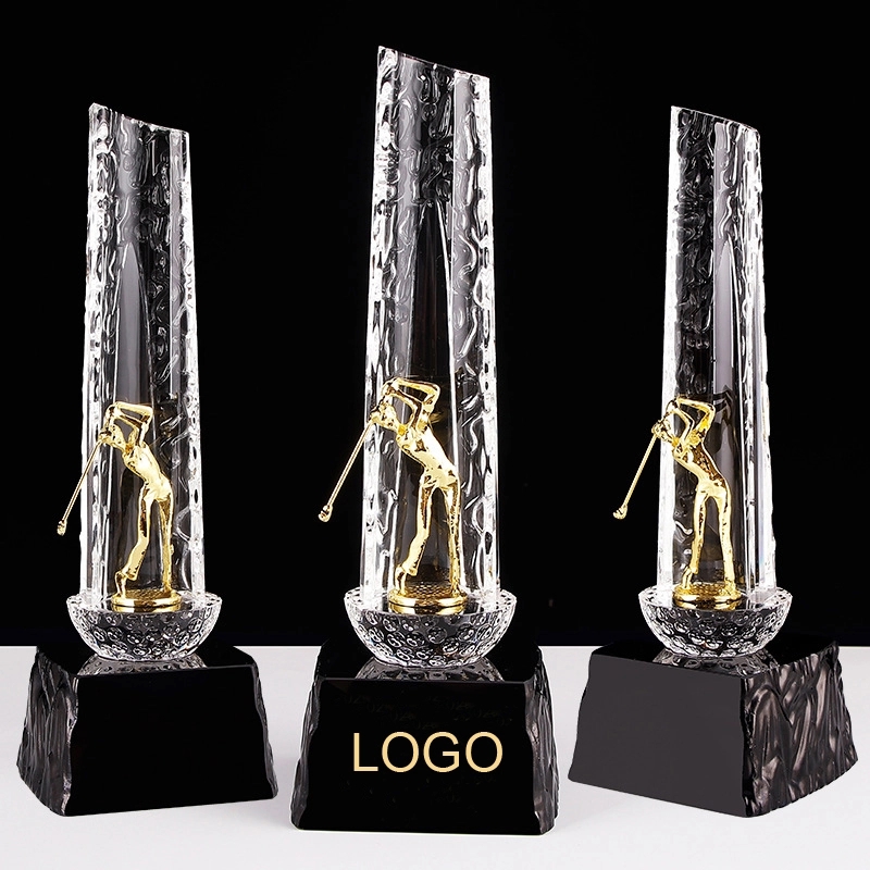 Crystal & Gold Golf Award 4