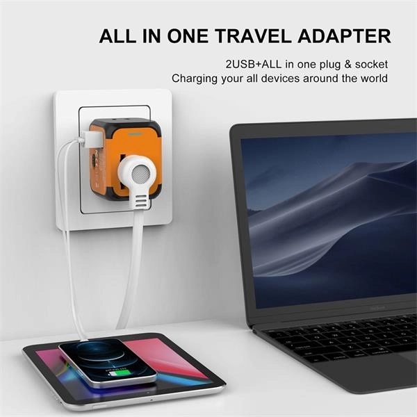 Multi Travel USB Adapter Plug 5