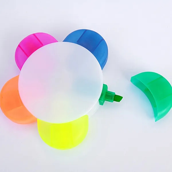 Custom flower Highlighter pen 2