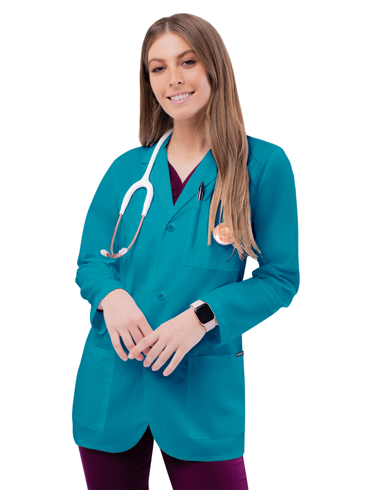 Adar - Universal - Unisex Three-Pocket 31" Consultation Lab Coat 29