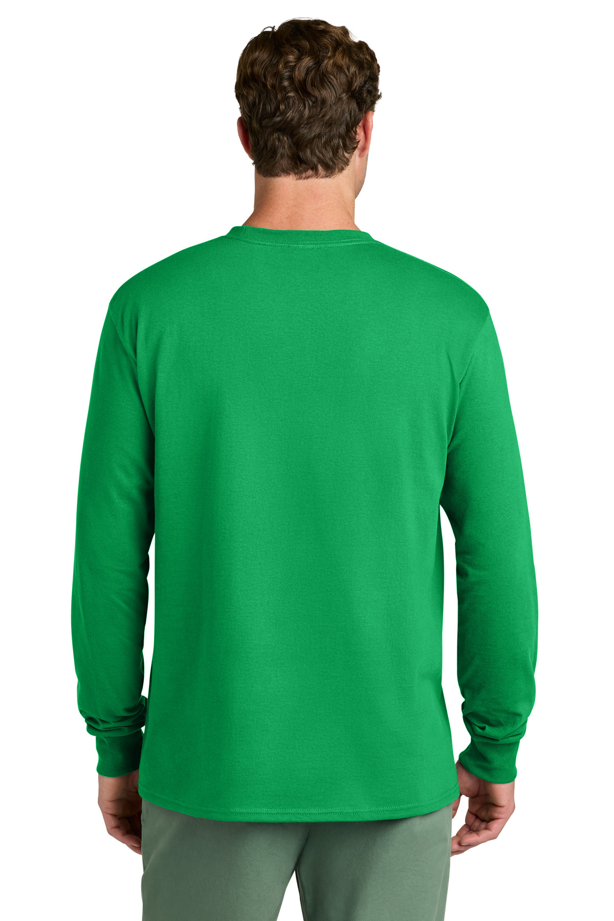 Port & Co Long Sleeve Core Cotton Tee. PC54LS 261