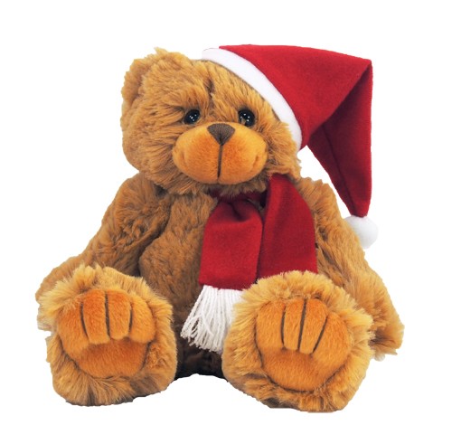 9" Peter Bear Santa 2