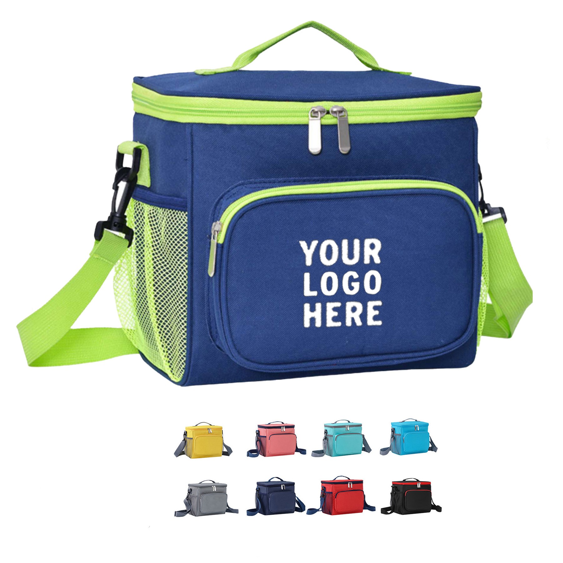Insulated Lunch Bag With Adjustable Strap