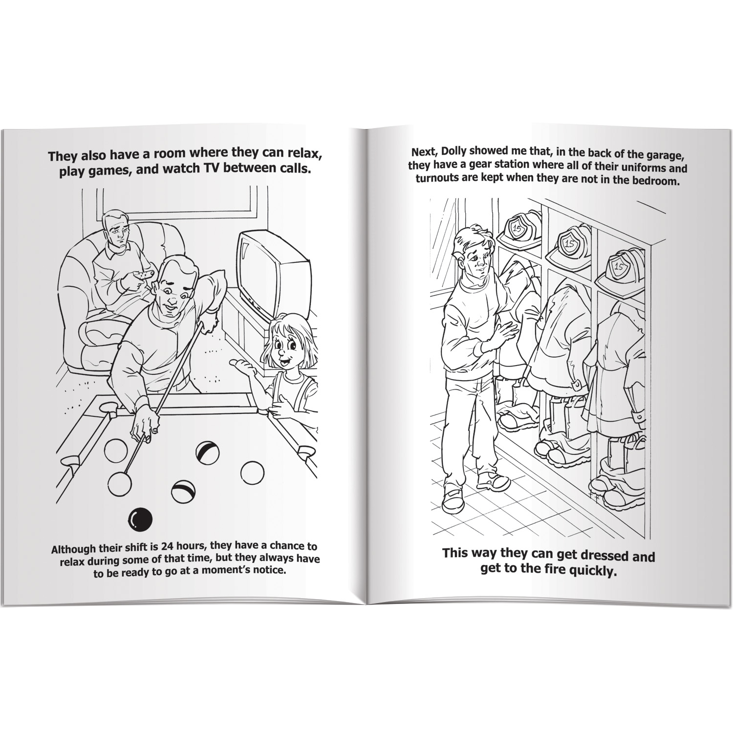 Coloring Book - My Visit to the Fire Station 4