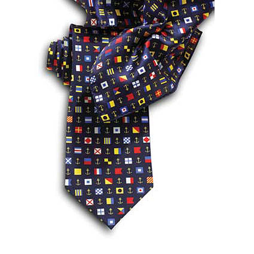 Nautical Flag Tie 1