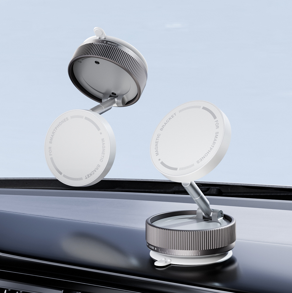 Magnetic Vacuum Car Phone Holder 8