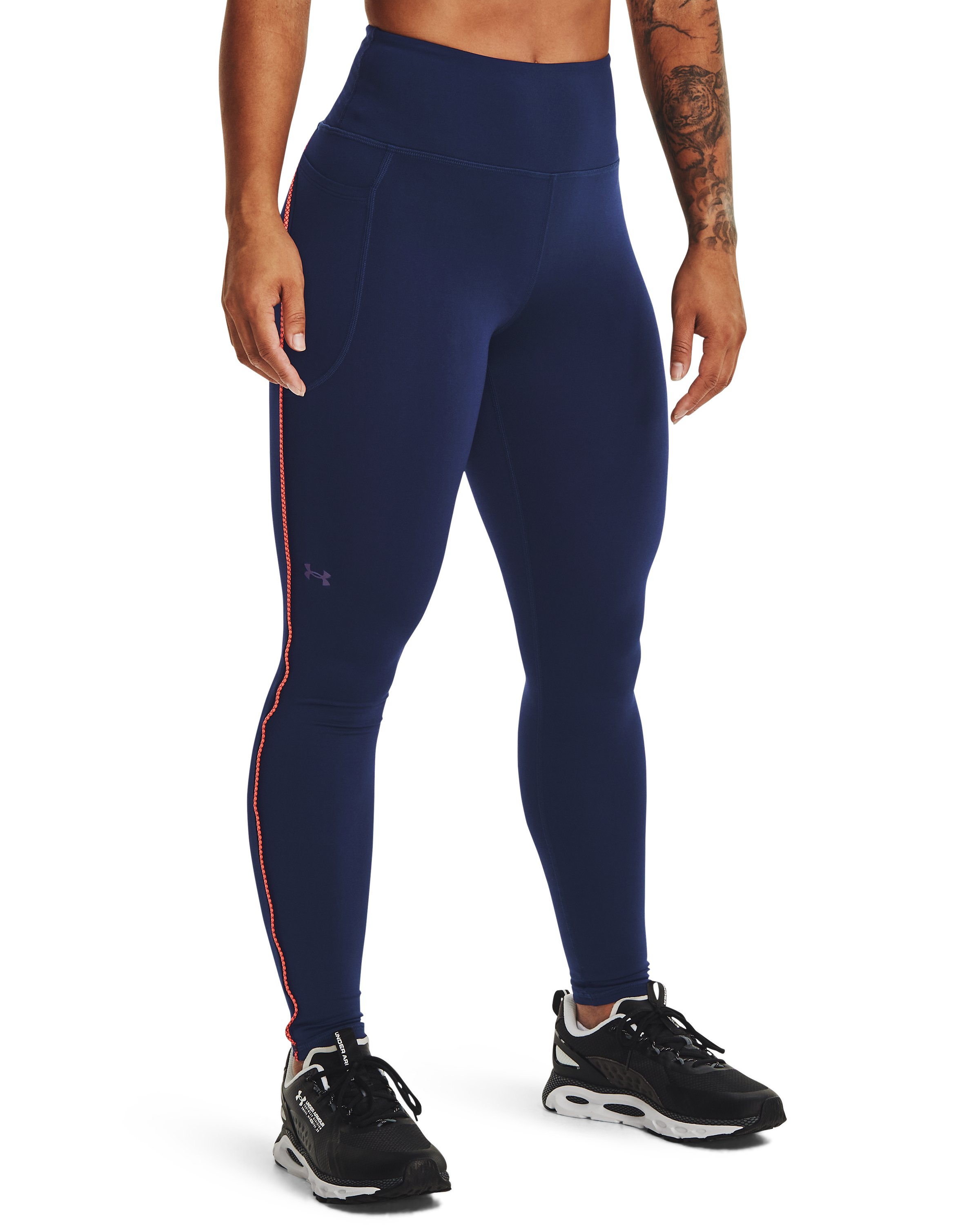 ColdGear No-Slip Waistband Women's Ankle Leggings 3