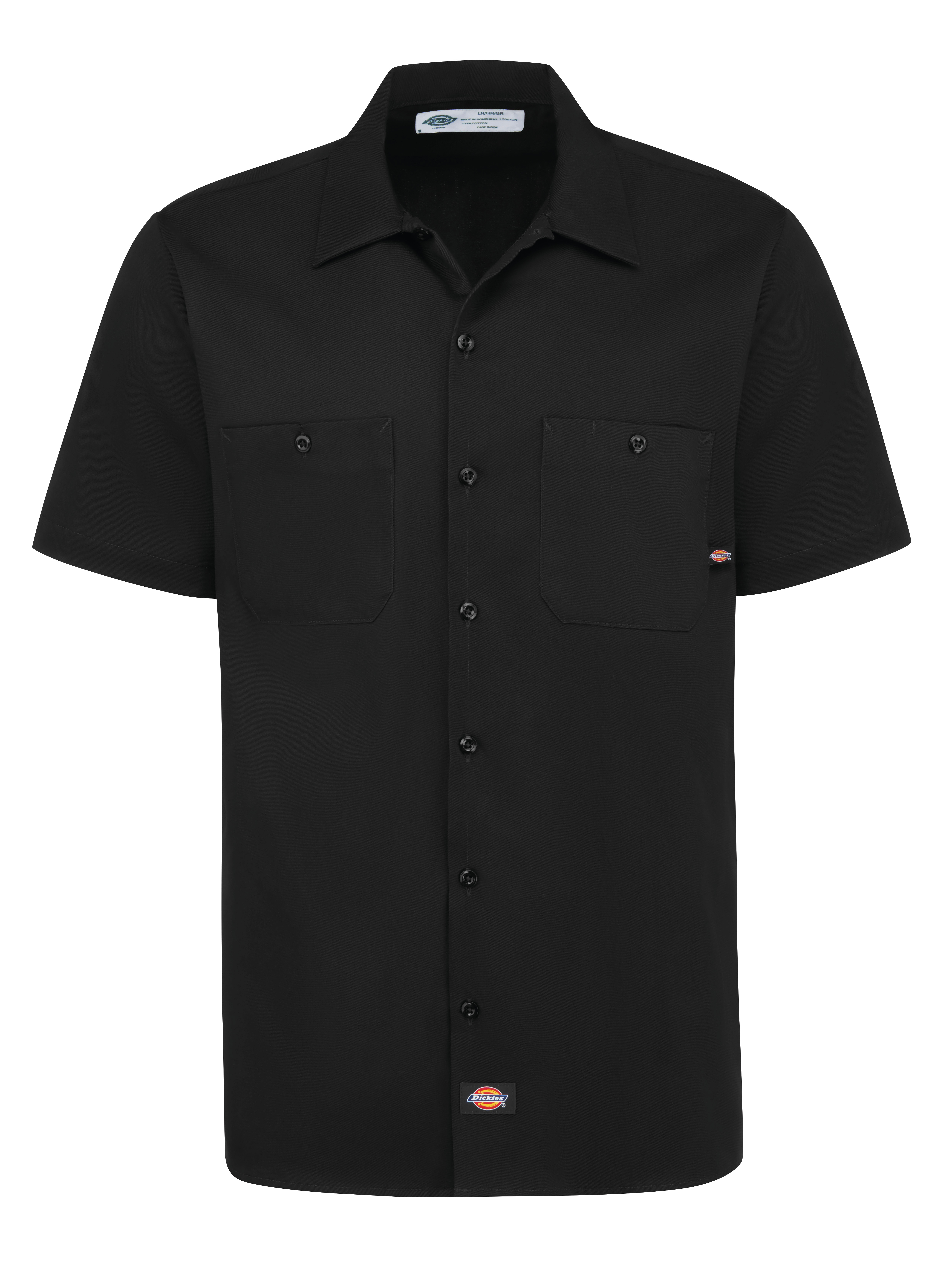 Dickies® Men's Industrial Cotton Short-Sleeve Work Shirt 3