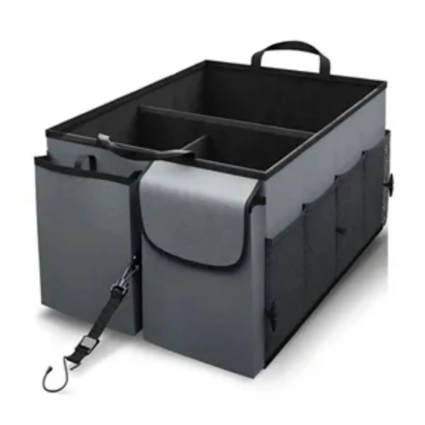 Car Trunk Storage Organizer Collapsible Multi-Compartment Ad 2