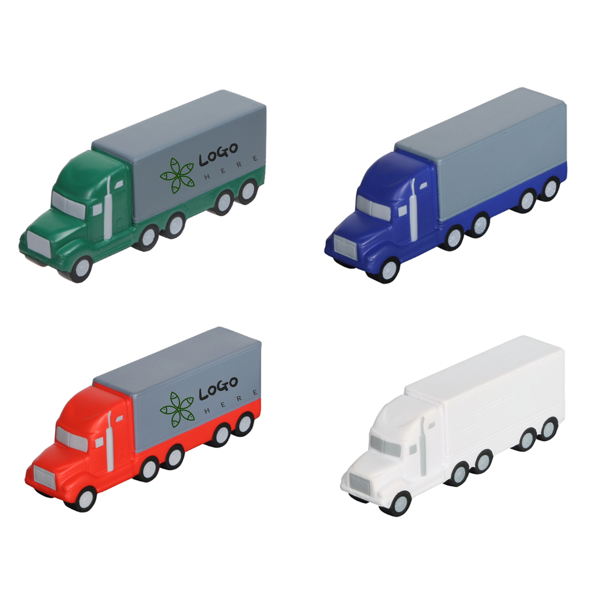 Semi Truck Stress Ball 2