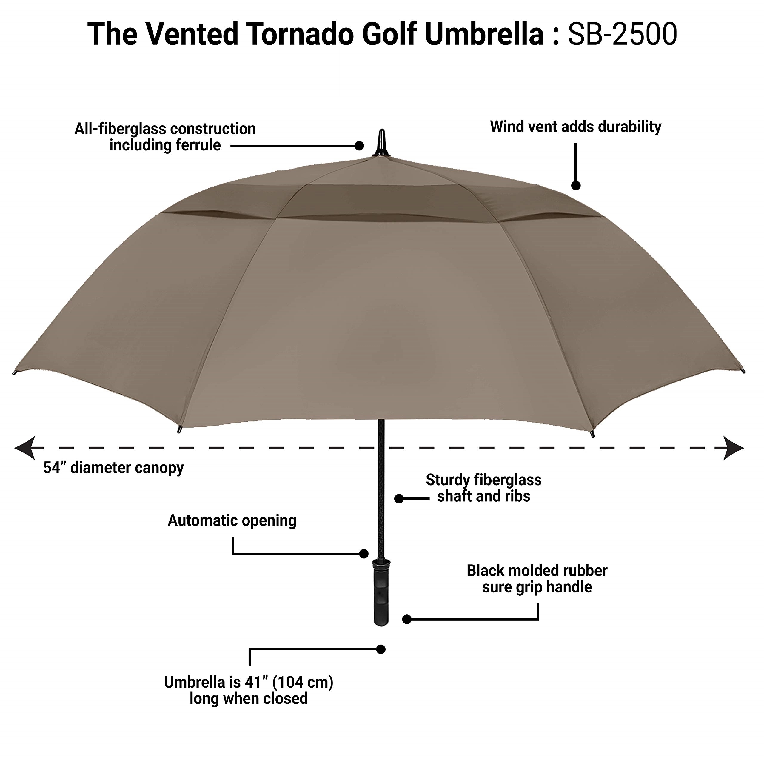 60" Arc Golf Umbrella 7