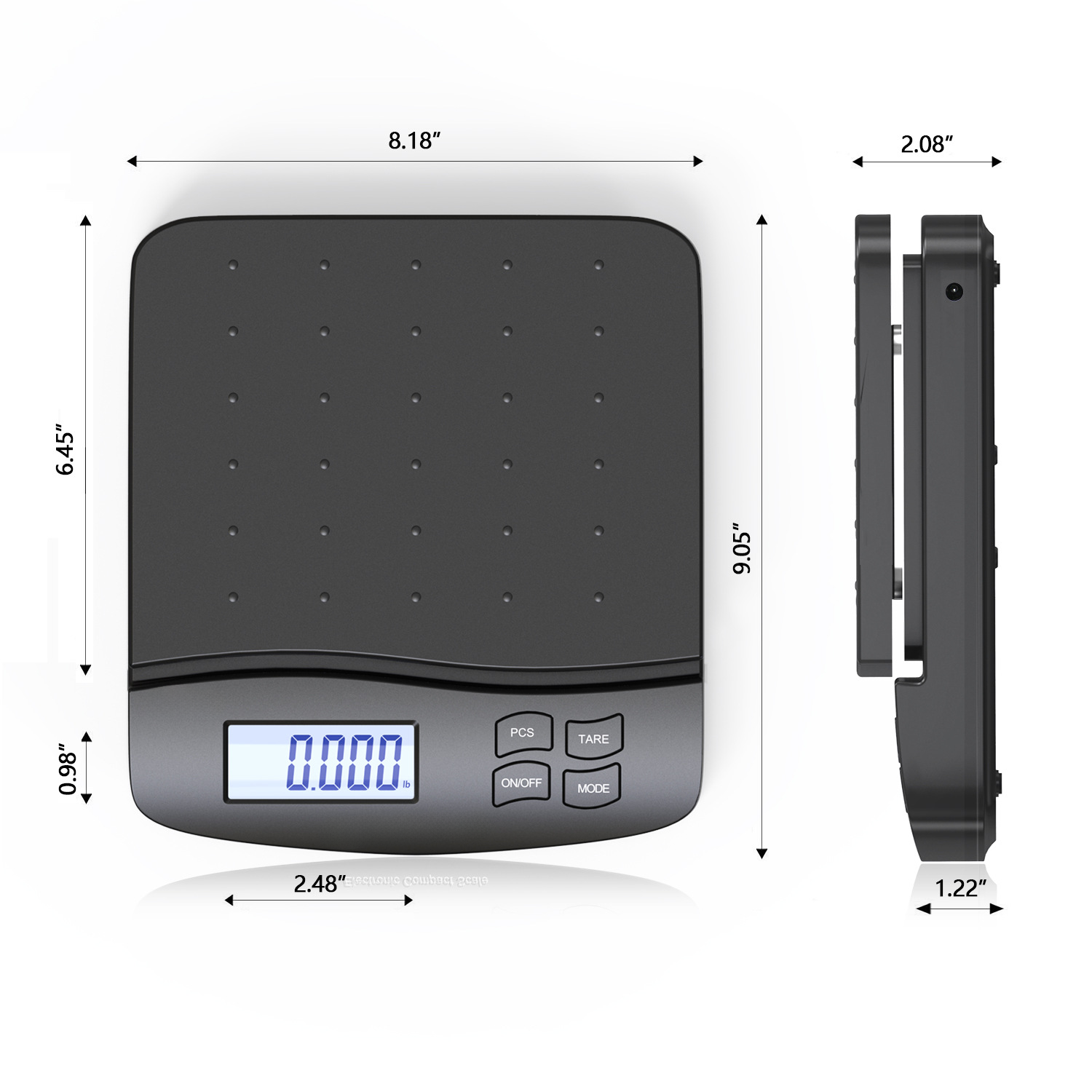 Household Portable 66lbs Electronic Scale 5