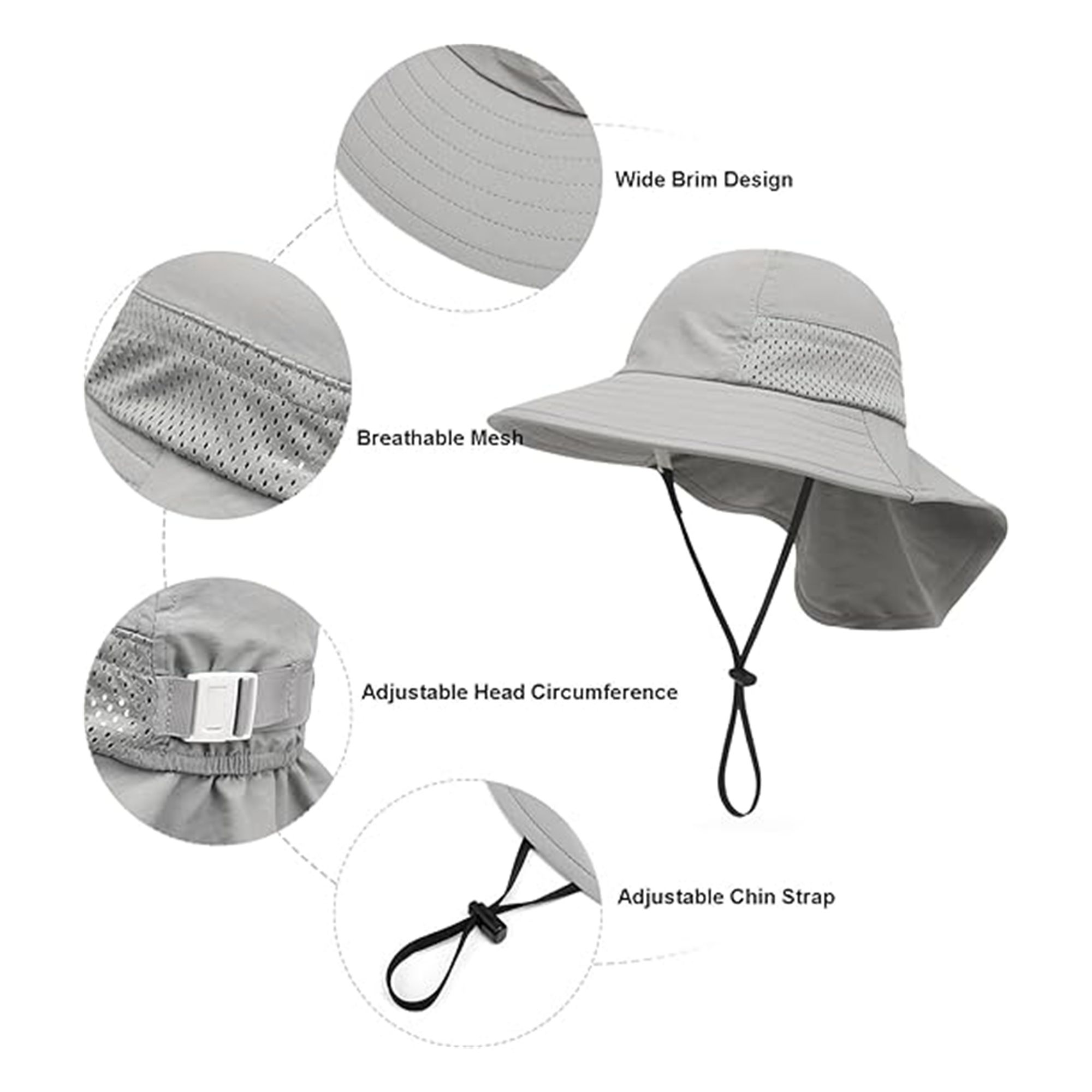 Toddler Beach Sun Hat 2