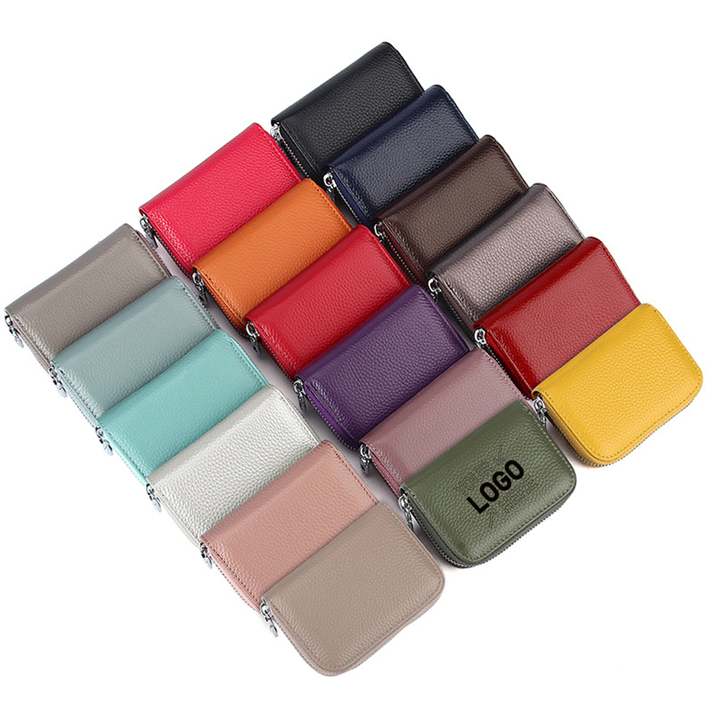 RFID Anti-theft Head Leather Organ Men's Card Bag 10