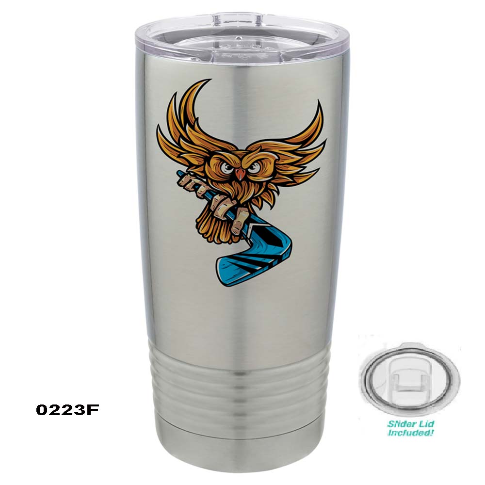 Sublimatable Polar Camel 20 oz. Stainless Steel Vacuum Insulated Tumbler w/Lid 2