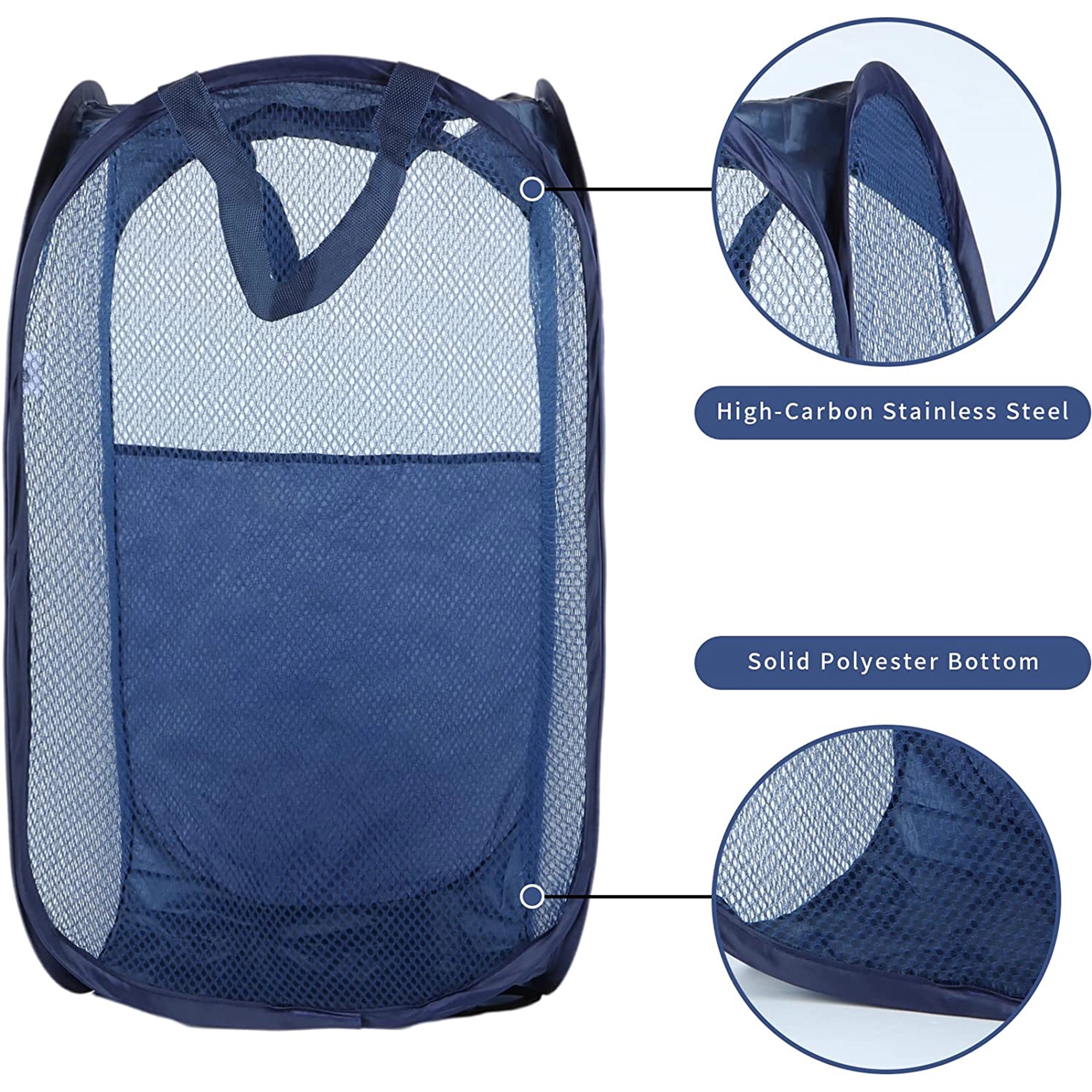 Handy Laundry Mesh Popup Hamper 5